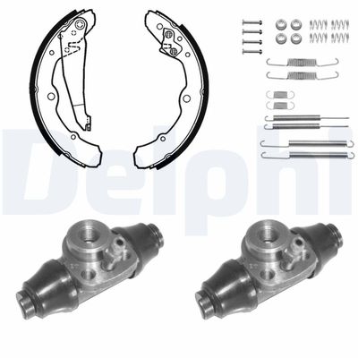 Brake Shoe Set DELPHI 883