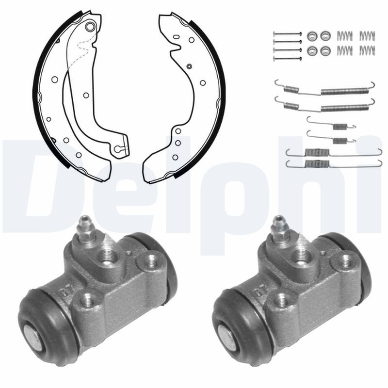 DELPHI 884 Brake Shoe Set