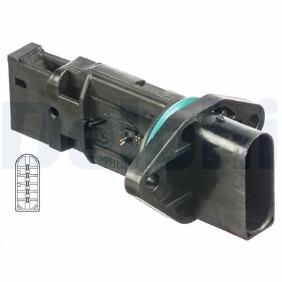 Mass Air Flow Sensor DELPHI AF10247-12B1