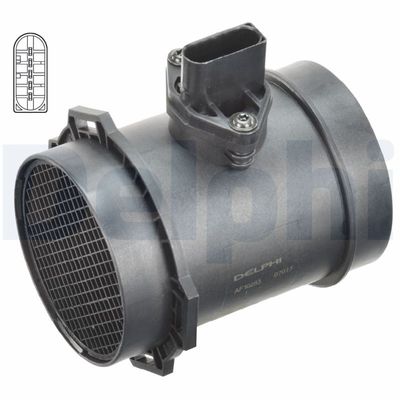 Mass Air Flow Sensor DELPHI AF10283-12B1