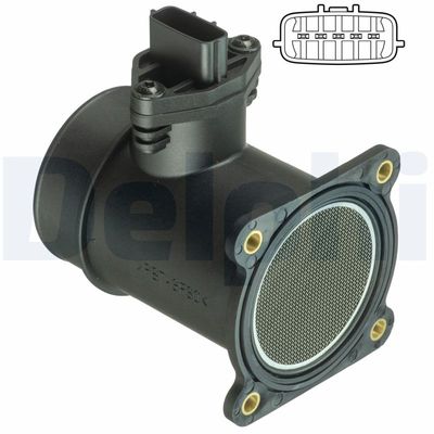 Mass Air Flow Sensor DELPHI AF10371-12B1