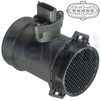 Mass Air Flow Sensor DELPHI AF10375-12B1