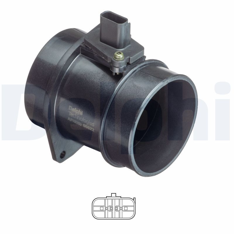 DELPHI AF10380-12B1 Mass Air Flow Sensor