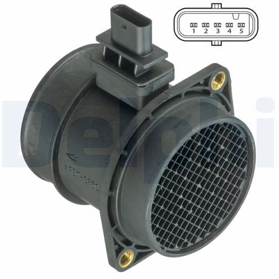 Mass Air Flow Sensor DELPHI AF10391-12B1