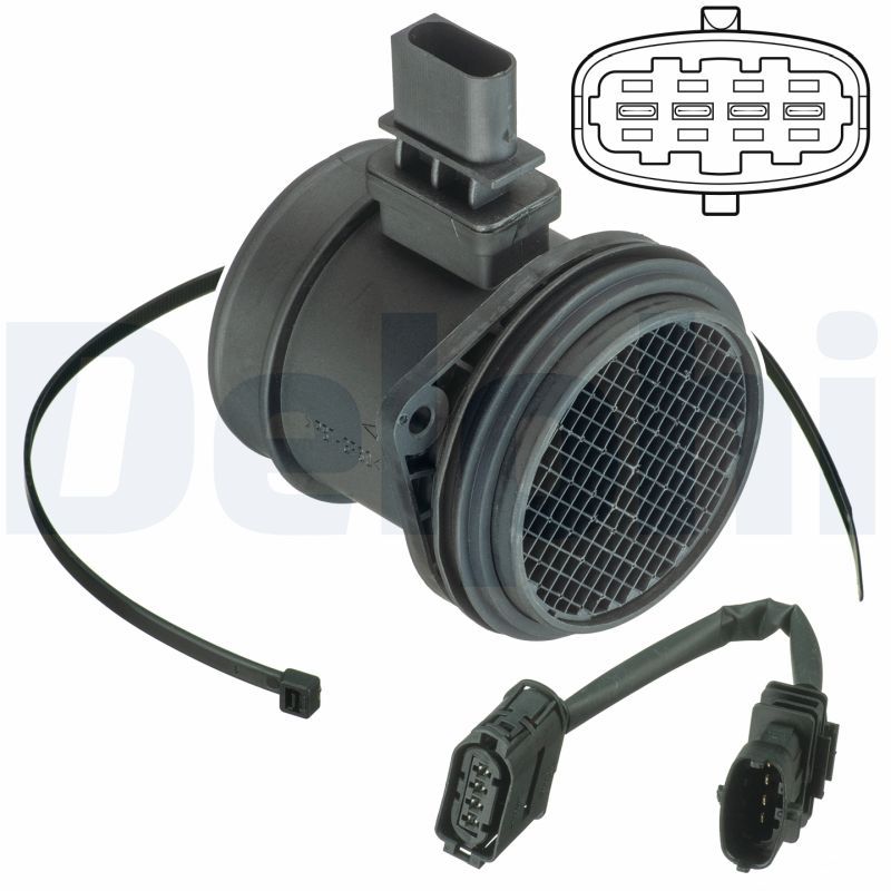 DELPHI AF10392-12B1 Mass Air Flow Sensor