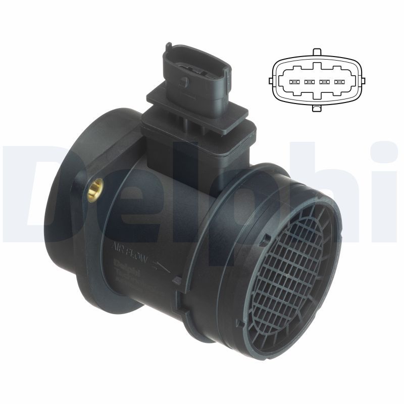 DELPHI AF10399-12B1 Mass Air Flow Sensor