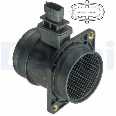 Mass Air Flow Sensor DELPHI AF10403-12B1
