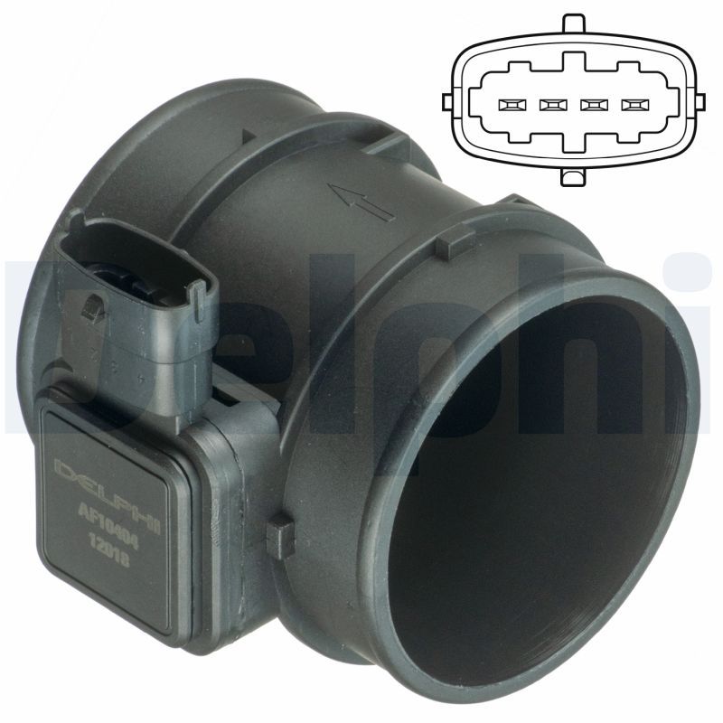 DELPHI AF10404-12B1 Mass Air Flow Sensor