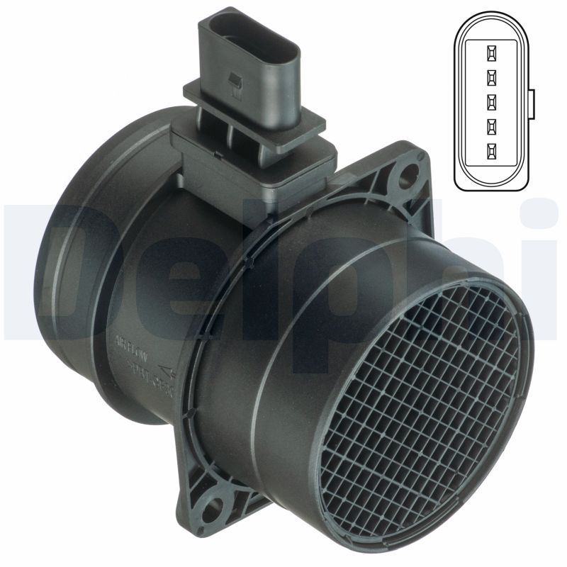 DELPHI AF10407-12B1 Mass Air Flow Sensor