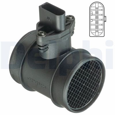 Mass Air Flow Sensor DELPHI AF10409-12B1
