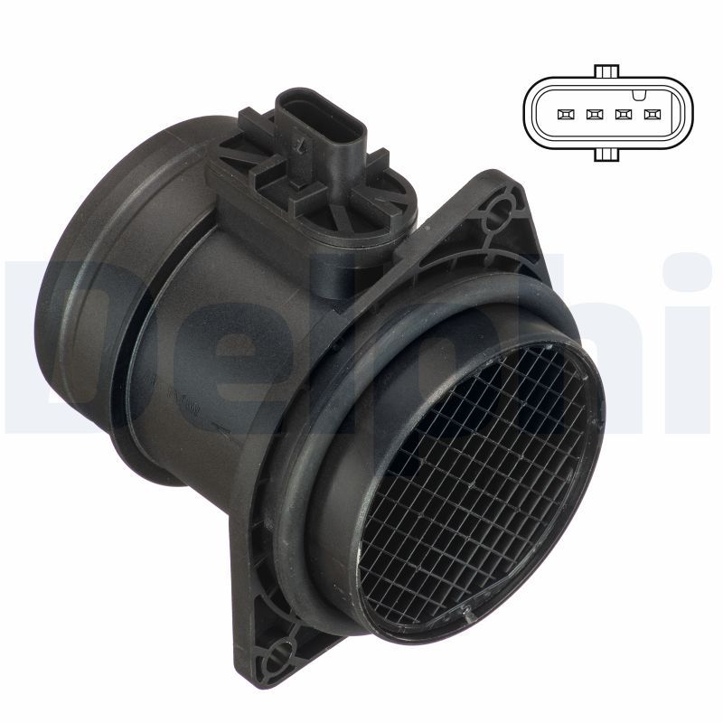 DELPHI AF10418-12B1 Mass Air Flow Sensor