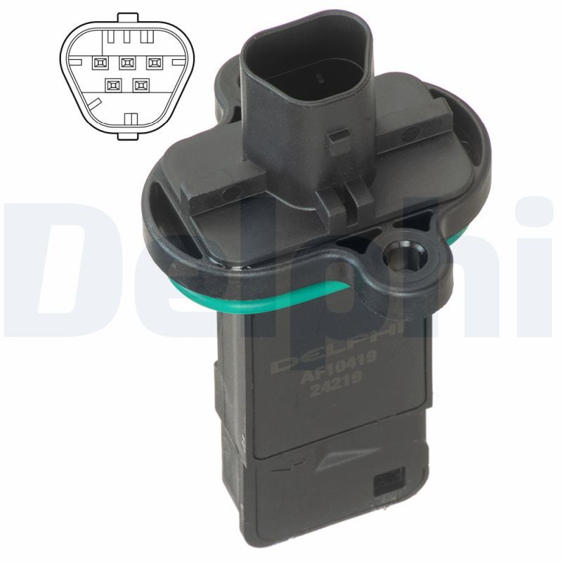 DELPHI AF10419-12B1 Mass Air Flow Sensor