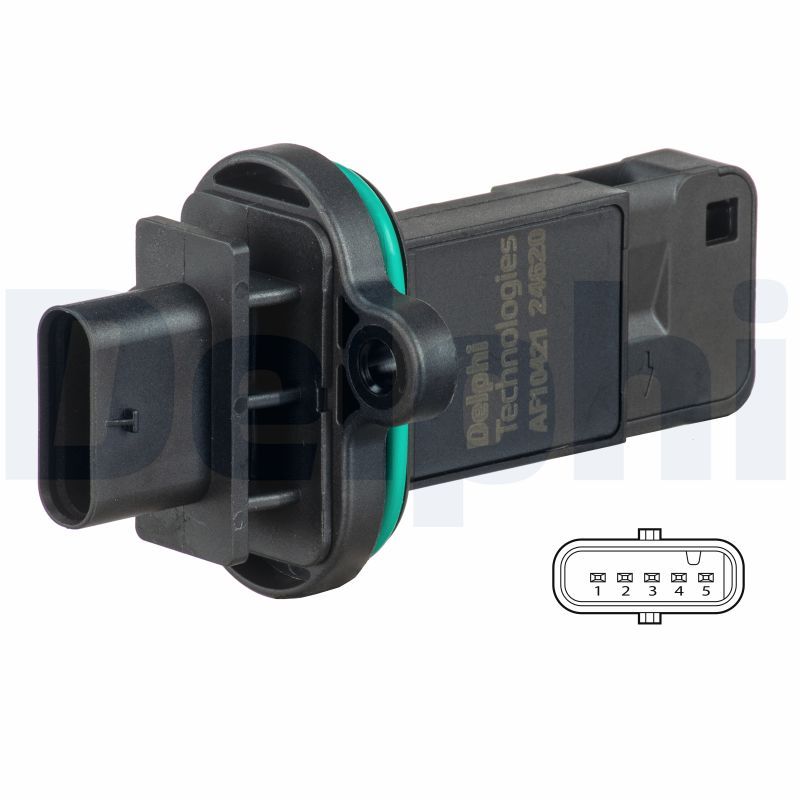 DELPHI AF10421-12B1 Mass Air Flow Sensor