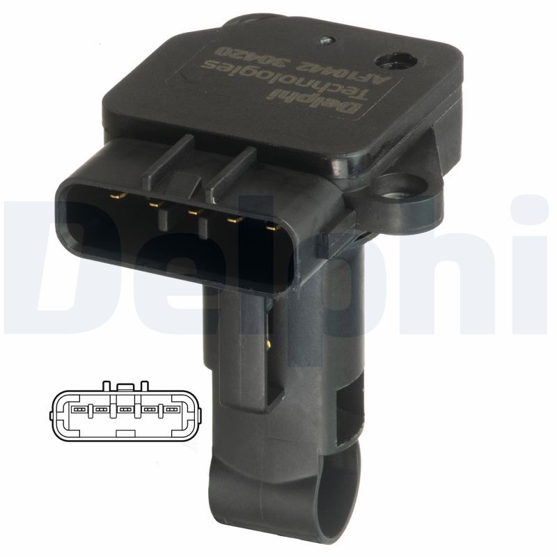 DELPHI AF10442-12B1 Mass Air Flow Sensor