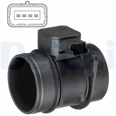 Mass Air Flow Sensor DELPHI AF10500-12B1