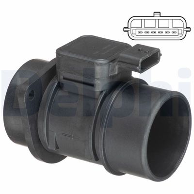 Mass Air Flow Sensor DELPHI AF10503-12B1