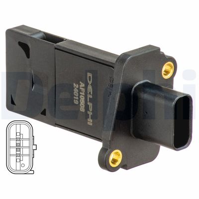 Mass Air Flow Sensor DELPHI AF10508-12B1
