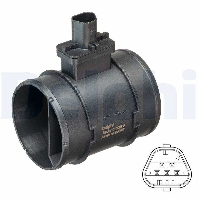 DELPHI AF10519-12B1 Mass Air Flow Sensor