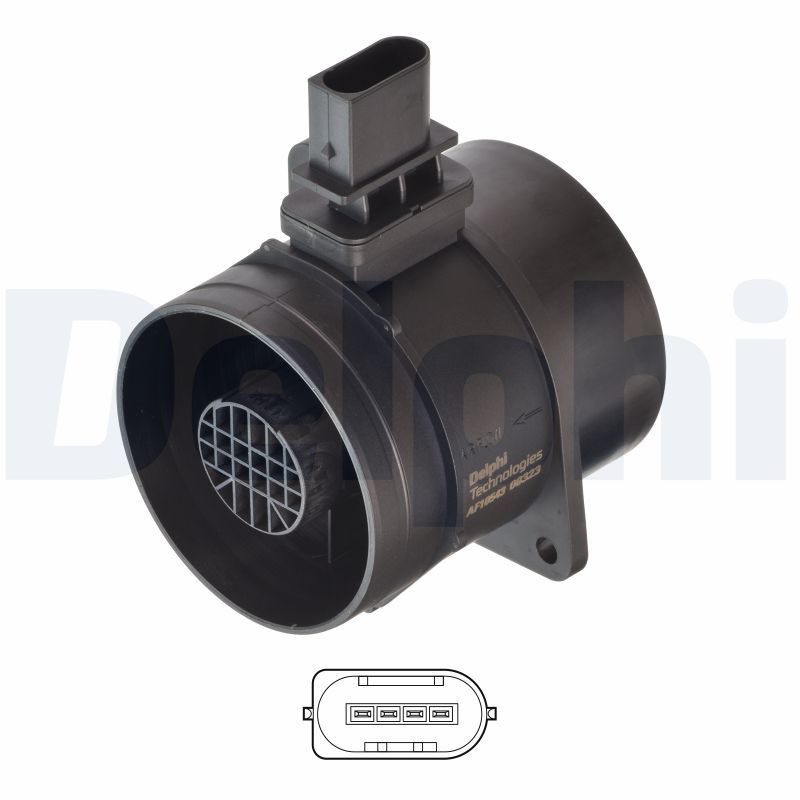 DELPHI AF10543-12B1 Mass Air Flow Sensor