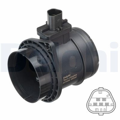 Mass Air Flow Sensor DELPHI AF10556-12B1