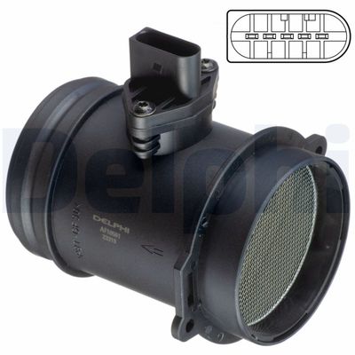 Mass Air Flow Sensor DELPHI AF10561-12B1