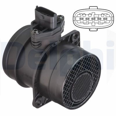 Mass Air Flow Sensor DELPHI AF10622-12B1