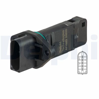 Mass Air Flow Sensor DELPHI AF10623-12B1