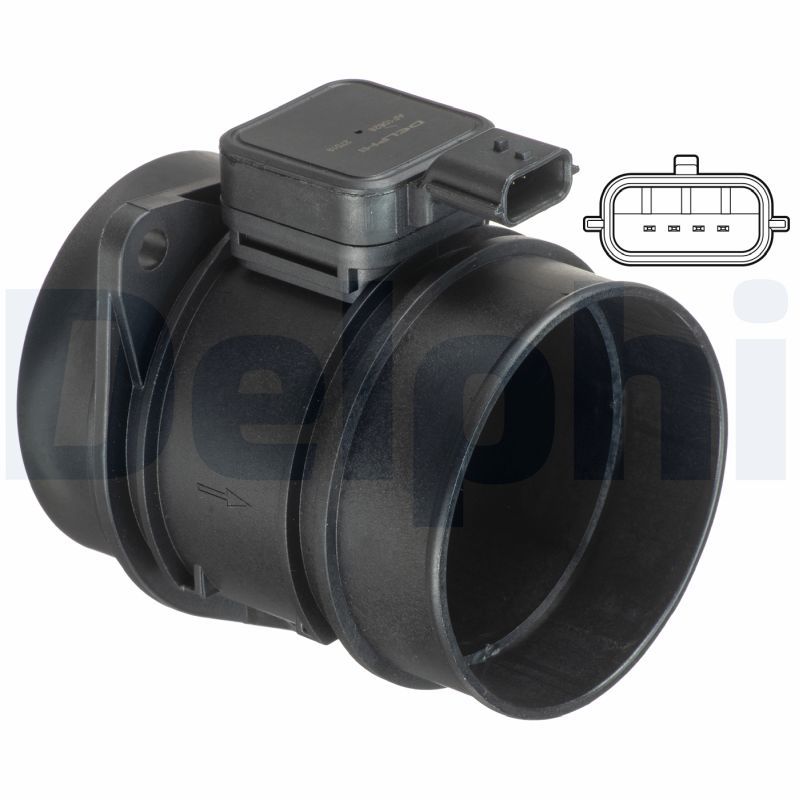 DELPHI AF10628-12B1 Mass Air Flow Sensor