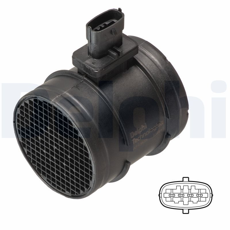 DELPHI AF10633-12B1 Mass Air Flow Sensor