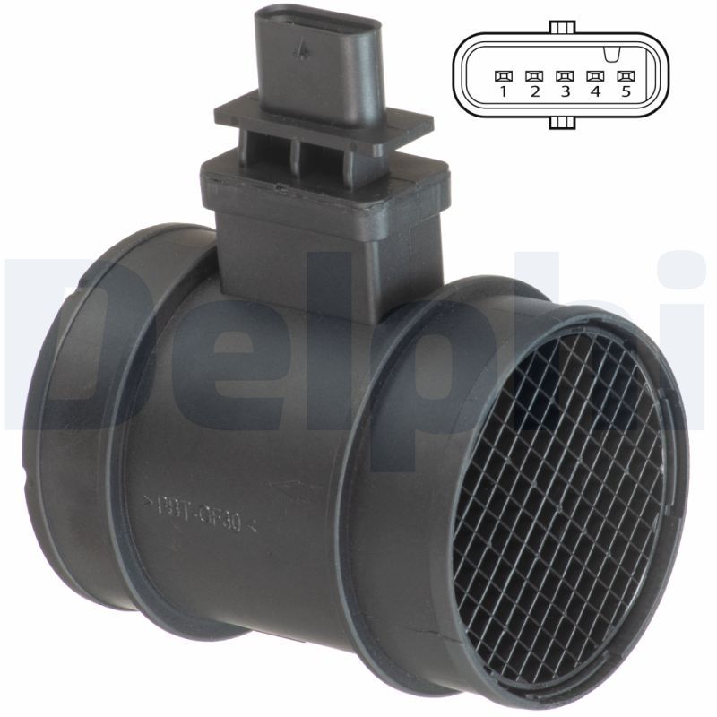 DELPHI AF10637-12B1 Mass Air Flow Sensor