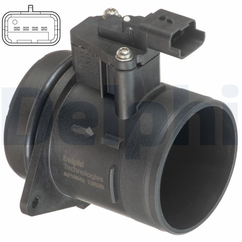 DELPHI AF10642-12B1 Mass Air Flow Sensor