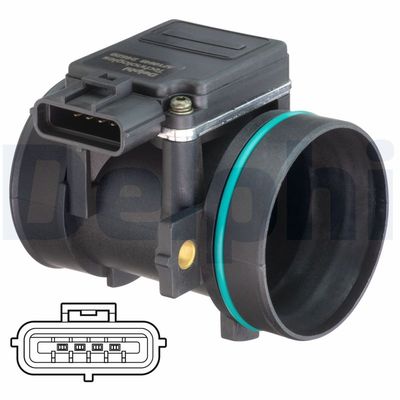 Mass Air Flow Sensor DELPHI AF10649-12B1