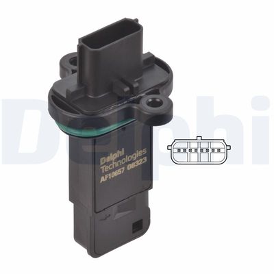 Mass Air Flow Sensor DELPHI AF10657-12B1
