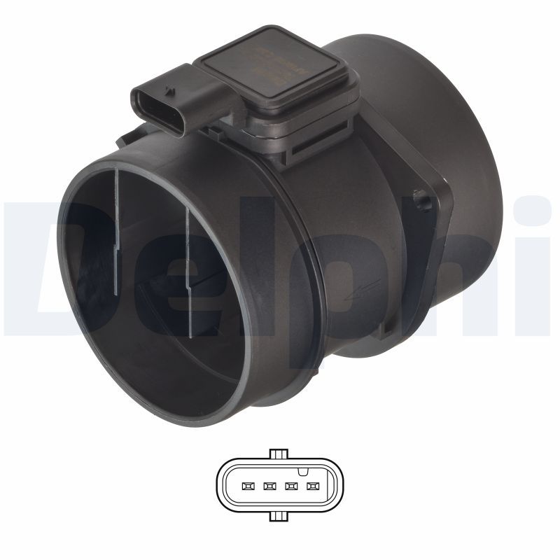 DELPHI AF10676-12B1 Mass Air Flow Sensor