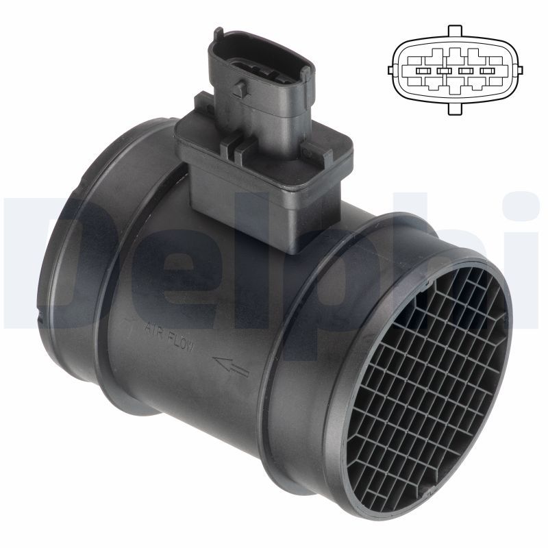 DELPHI AF10698-12B1 Mass Air Flow Sensor