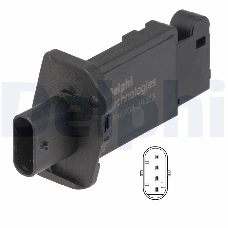 DELPHI AF10704-12B1 Mass Air Flow Sensor