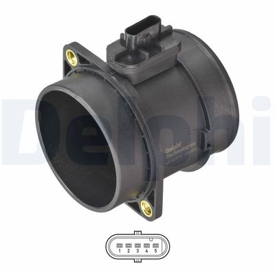 Mass Air Flow Sensor DELPHI AF10713-12B1