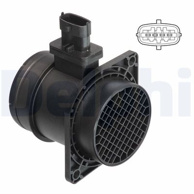 Mass Air Flow Sensor DELPHI AF10722-12B1
