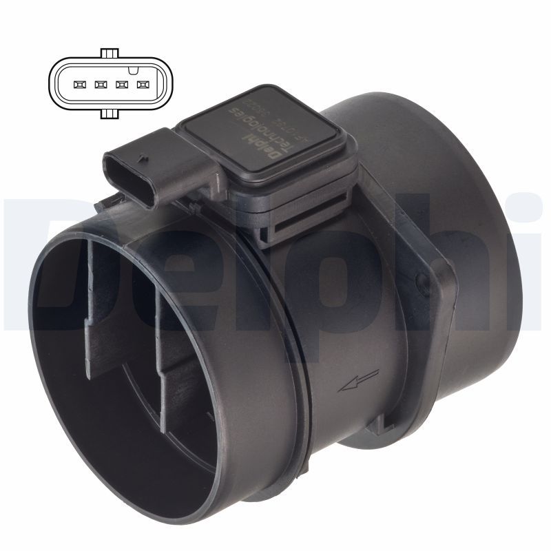 DELPHI AF10732-12B1 Mass Air Flow Sensor