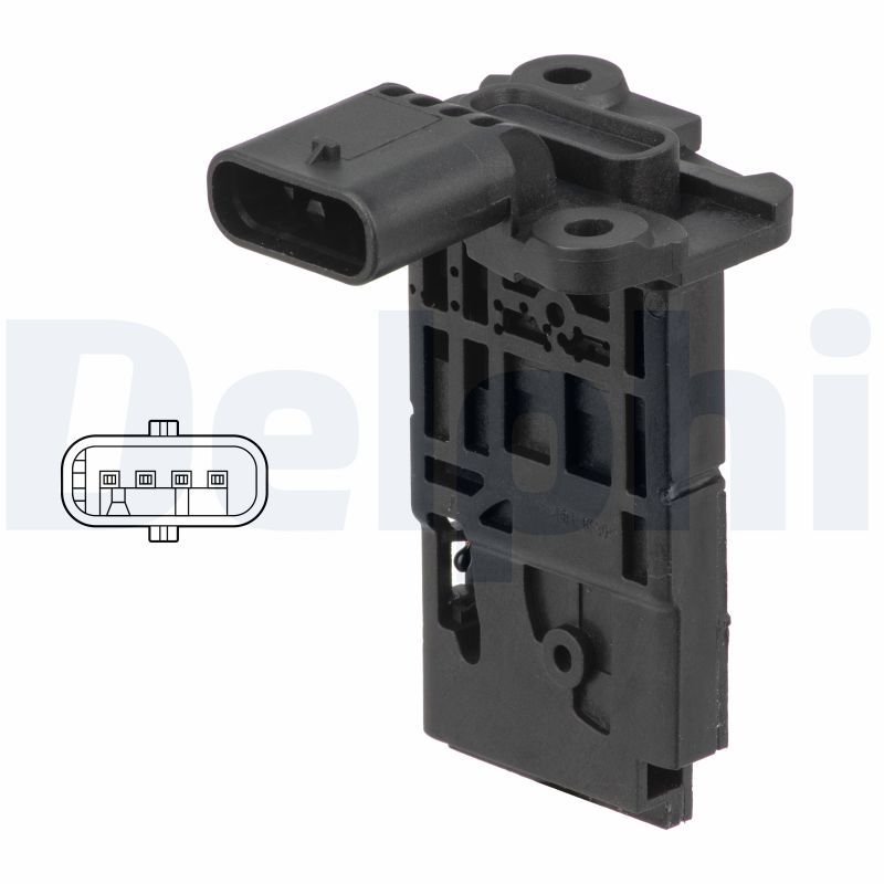 DELPHI AF10766-12B1 Mass Air Flow Sensor