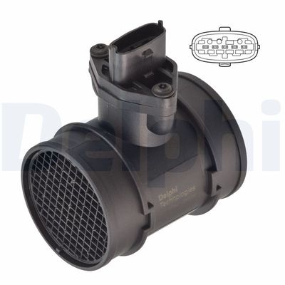 Mass Air Flow Sensor DELPHI AF10784-12B1