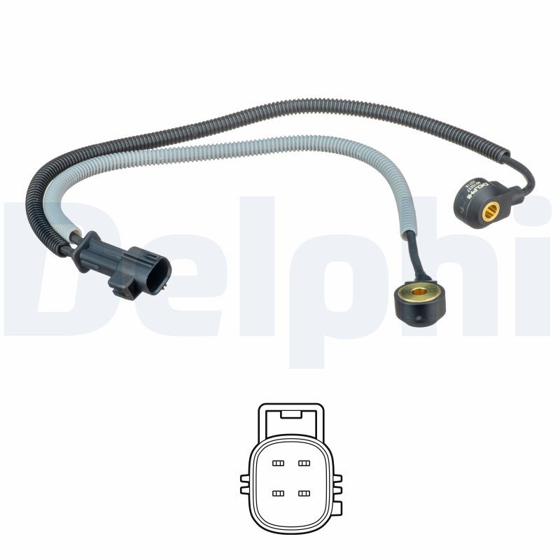 DELPHI AS10237 Knock Sensor