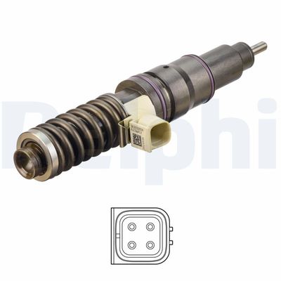 Injector DELPHI BEBE4D34101