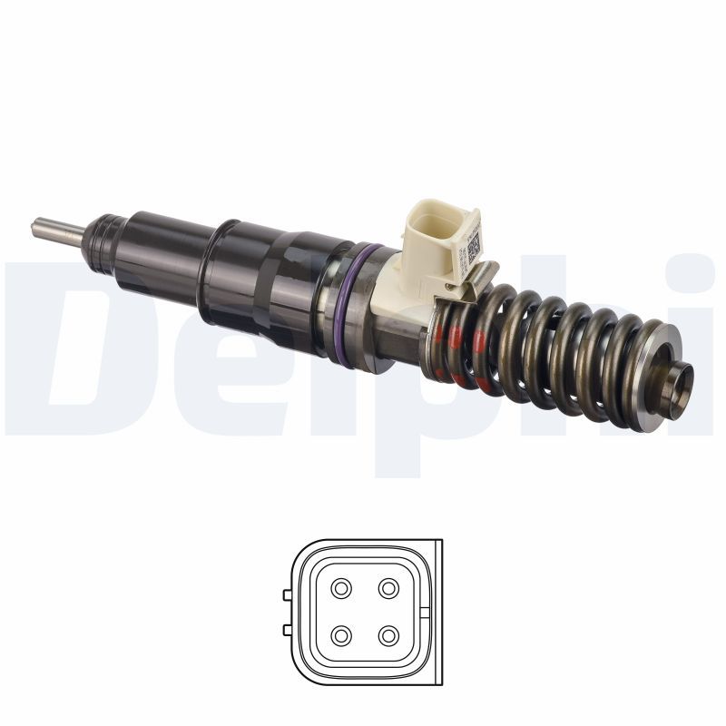 DELPHI BEBE4L07001 Injector