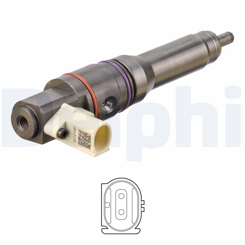 DELPHI BEBJ1D00003 Injector