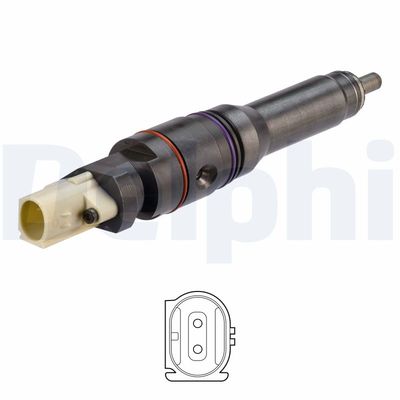 Injector DELPHI BEBJ1D04001-12B1