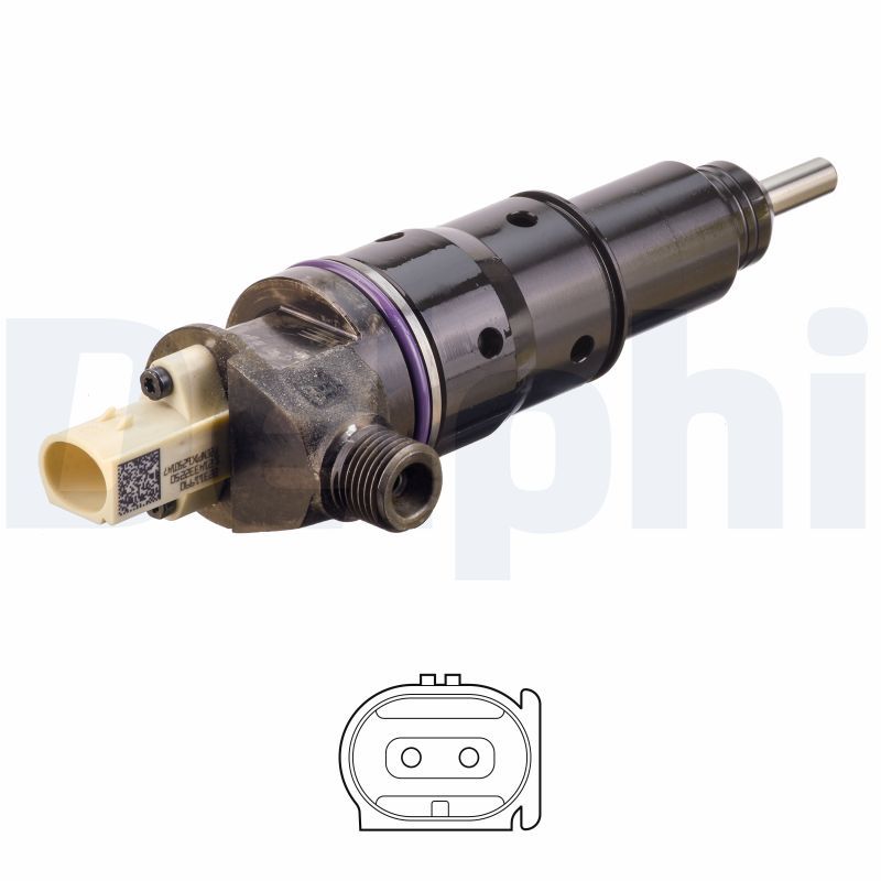 DELPHI BEBJ1F10201 Injector