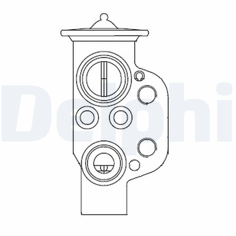 DELPHI CB1004V Expansion Valve, air conditioning