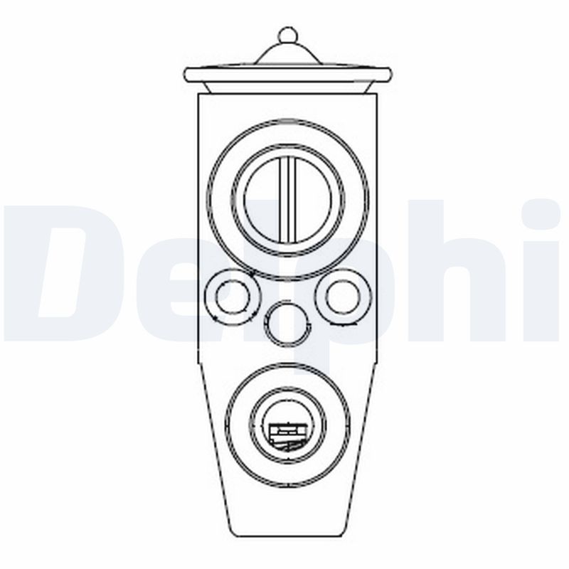 DELPHI CB1008V Expansion Valve, air conditioning