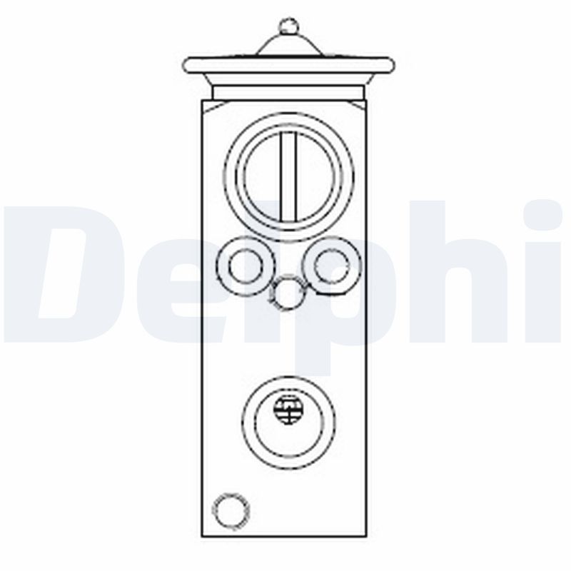 DELPHI CB1012V Expansion Valve, air conditioning